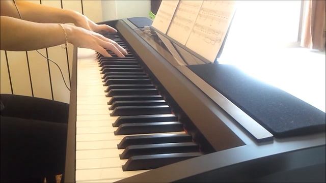 Walk - Ludovico Einaudi (In a time lapse) - BO Samba - Piano cover - HD смотреть онлайн