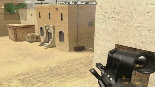 CSS секретные места на карте De_dust2