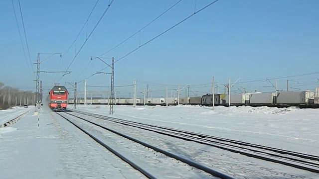 ЭП2К-165, перегон ЕКБ-Сорт - ЕКБ-Пасс смотреть онлайн