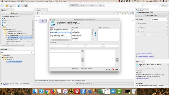 Tutoriales RM: K-Nearest Neighbors + Optimize Parameters (Grid) смотреть онлайн