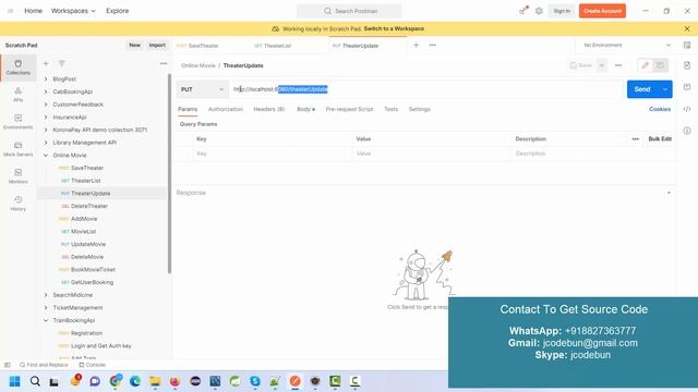 Online Movie Ticket Booking RestAPI in Spring boot, JPA, Postman and MYSQL смотреть онлайн
