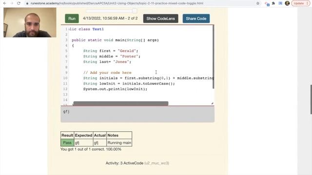 2.12 Experimental: Write Code Practice | CSAwesome APCSA Java смотреть онлайн