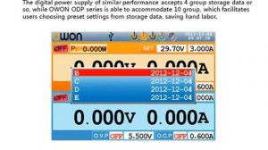 Программируемые блоки питания OWON ODP3031 / 3032