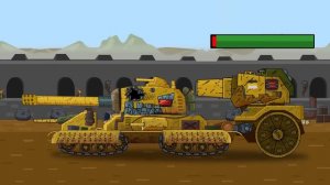 Мега танки VS Мега Босс - Мультики про танки