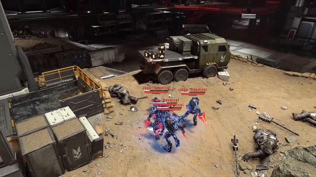 Halo Infinite AI Battle - Jega 'Rdomnai vs Brute Chieftains смотреть онлайн