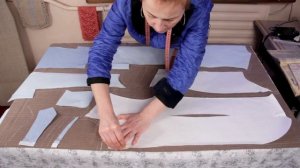 Как сшить мужской костюм #2. Пиджак. Лекала, раскрой.