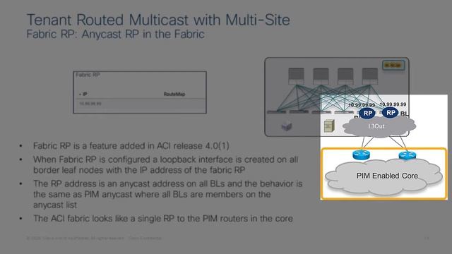 Module 7 - Tenant Routed Multicast (TRM) support смотреть онлайн