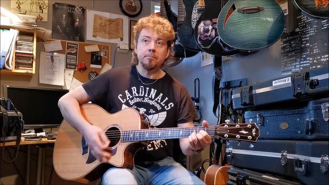 Taylor 814ce DLX With ES2 And What I Did...