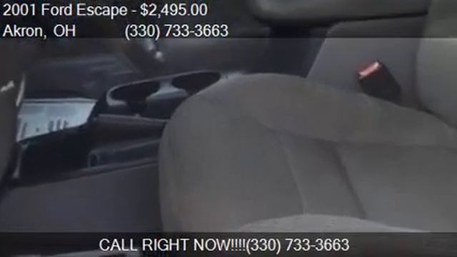 2001 Ford Escape XLT 4WD 4dr SUV for sale in Akron, OH 44312 смотреть онлайн