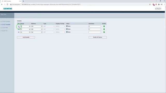 Настройка Web-сервера в программируемом реле Siemens LOGO!. Web Editor смотреть онлайн