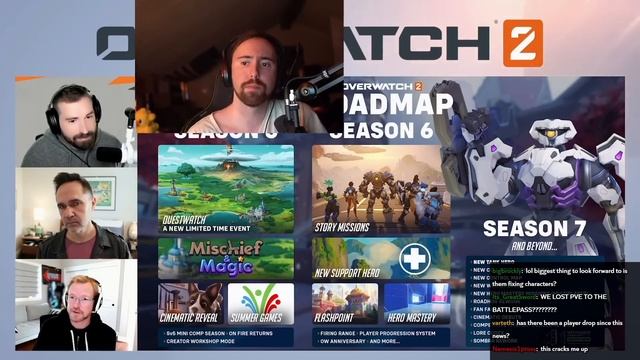 Asmon has got to lie down after OW2 Devs Start Promoting the Battle Pass смотреть онлайн