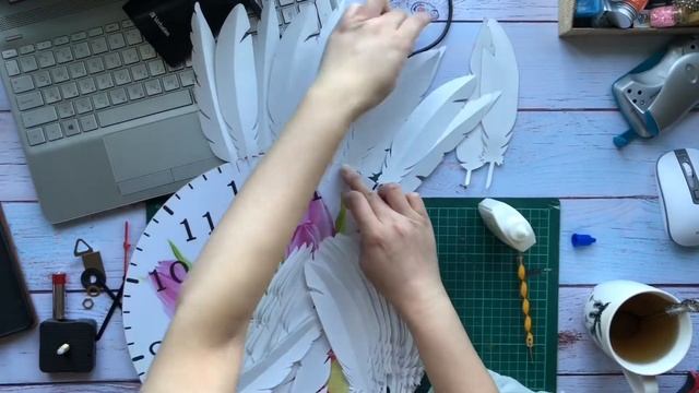 Мастер класс «Часы с перьями» смотреть онлайн