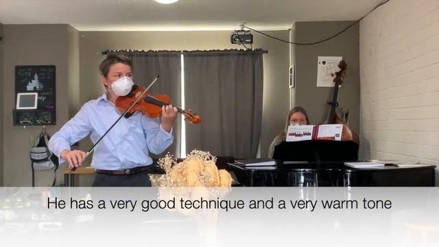 Luca's Violin Success At Age 12