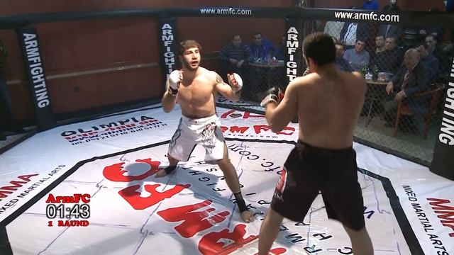 ArmFC-12.Morteza Kalantari vs David Khachatryan HD смотреть онлайн