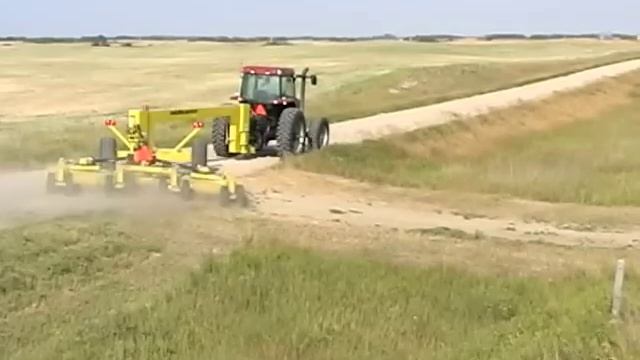 Degelman Rotary Cutter 1510 and Sidearm 1800 смотреть онлайн