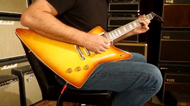 Gibson Custom Shop Benchmark Limited Run 1958 Figured Explorer Standard • SN: CS301557 смотреть онлайн