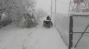HISUN TACTIC 550 on the big snow ! SNOW