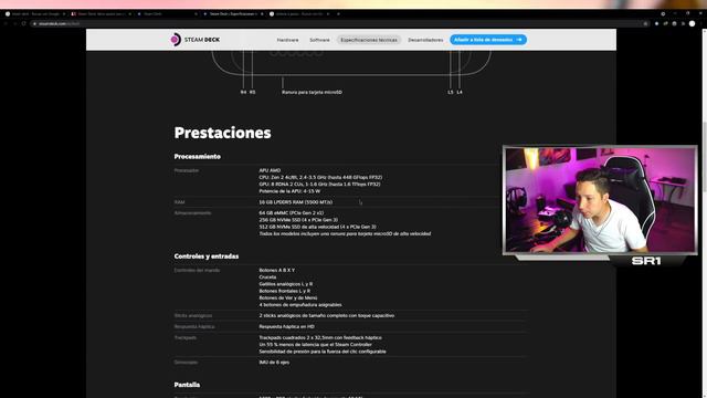 La NUEVA portátil de STEAM! ¿Es tan buena? Steam Deck смотреть онлайн