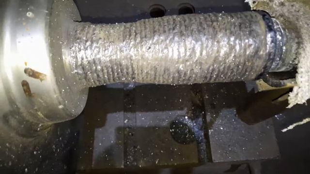 Сварка. Наплавка валов полуавтоматом. смотреть онлайн