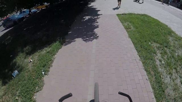 Пробные велопокатушки Сумы на GoPro 5 часть 7 смотреть онлайн