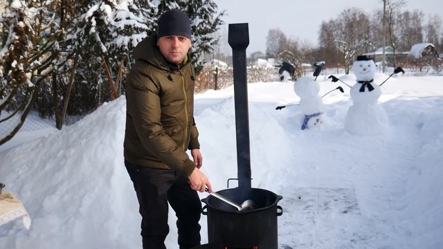 ОСТРЫЕ КРЫЛЫШКИ ПО-МЕКСИКАНСКИ В КАЗАНЕ НА КОСТРЕ смотреть онлайн