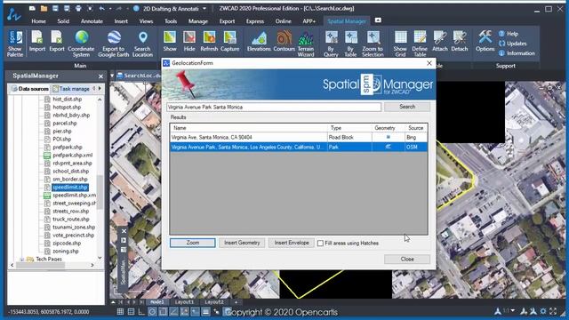 Search Locations (ZWCAD) - Spatial Manager Blog смотреть онлайн