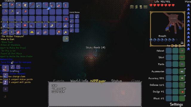 N Mod Terraria 1.2.4 RPG Lets Play Part 17!: BUNNY AVENGER! смотреть онлайн
