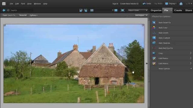 Photoshop Elements: Quick Fix in Elements Organizer смотреть онлайн