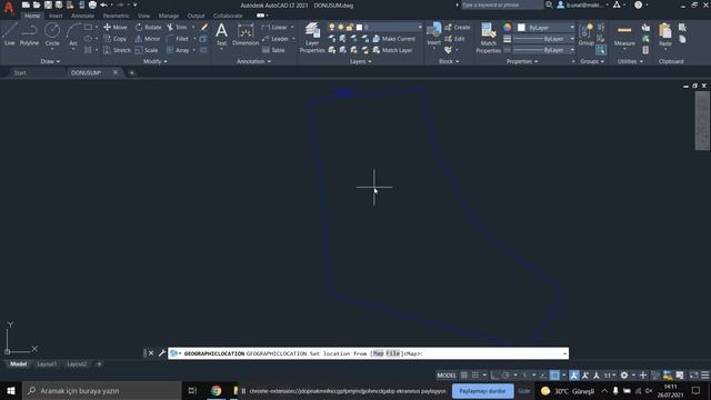 AUTOCAD GEOGRAPHICLOCATION KOMUTU #autocad #autocad2021 #geolocation смотреть онлайн