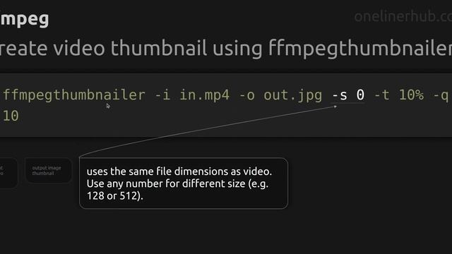Create video thumbnail using ffmpegthumbnailer #ffmpeg смотреть онлайн