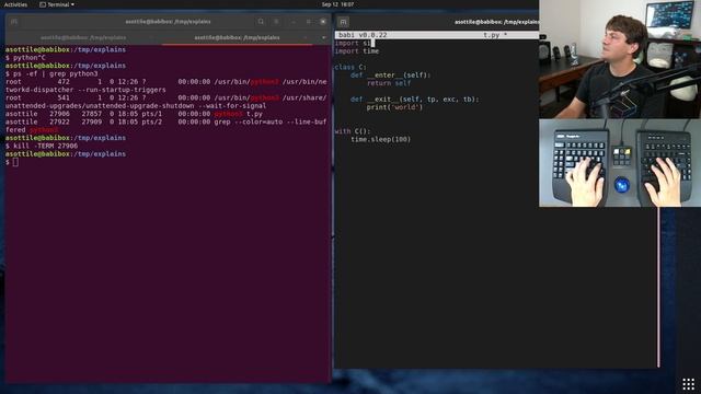 "graceful exit" SIGTERM doesn't run finally / destructors ? (intermediate) anthony explains #341 смотреть онлайн