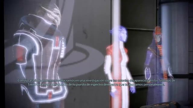Mass Effect 2 Sub Español Importando ME1 Consejo y Consejero Anderson смотреть онлайн