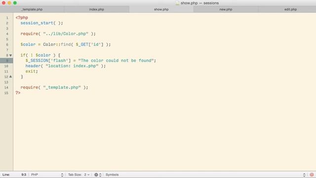PHP32.1 Example: Flash Messages смотреть онлайн