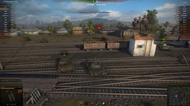 World of Tanks in HD - T59 120K+ credit battle смотреть онлайн