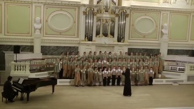 Русская народная песня "Сел комарик на дубочек" смотреть онлайн