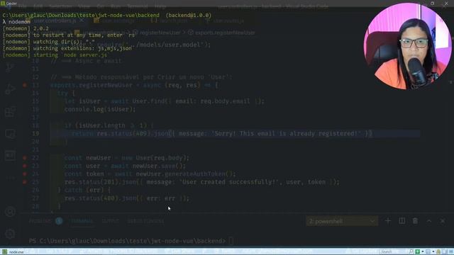?Aprenda a Fazer Debug de Aplicações API's RESTful em Node.js no VSCode!? смотреть онлайн