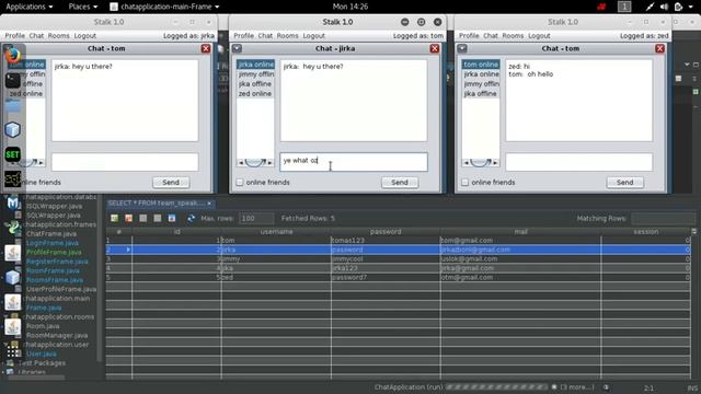 Java chat application client to client using sockets смотреть онлайн