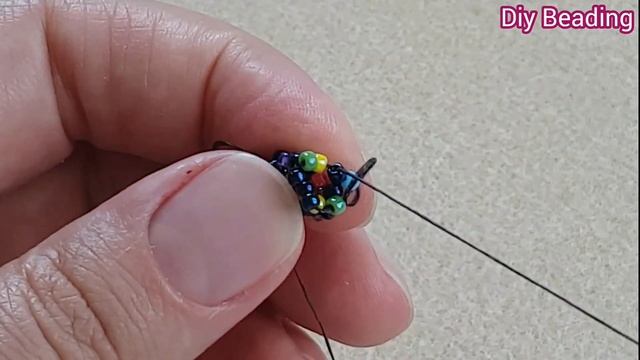 Spiral bracelet/Rainbow bracelet/Tubular peyote stitch/Easy jewelry making at home/Diy Beading смотреть онлайн