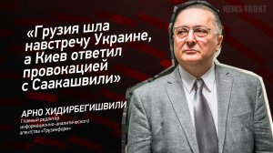 «Грузия шла навстречу Украине, а Киев ответил провокацией с Саакашвили» - Арно Хидирбегишвили