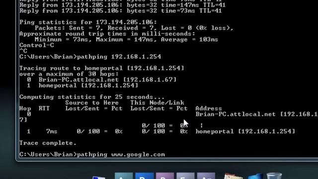 Internet Troubleshooting - Pathping Packet Loss смотреть онлайн