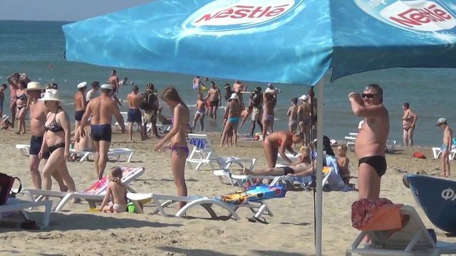 Анапа, Пляж Джемете. смотреть онлайн