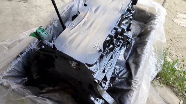 Покраска блока двигателя с ауди 100 смотреть онлайн