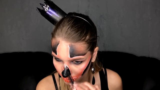 Образ на Хэллоуин. Макияж черепа. HALLOWEEN MAKEUP Skull 2018 смотреть онлайн