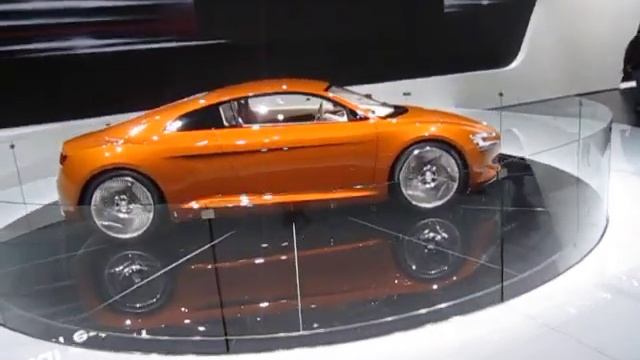 Orange Audi e-Tron смотреть онлайн