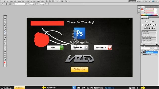 # 2 Photoshop -Tutorial for Complete Beginners HD ~ CS5 / CS5.1 Extended ~ Tools # 1 смотреть онлайн