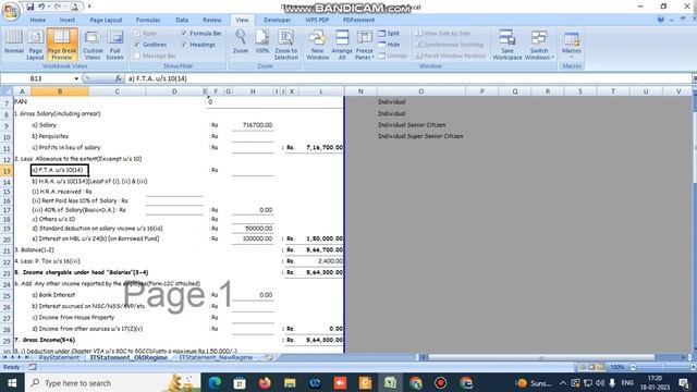 How to Calculate Income Tax for Salaried Person Old and New Rate FY 2022 2023 AY 2023 2024 смотреть онлайн