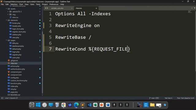 PHP Lorem Framework - Part 6 (Password hashing and URL modification) смотреть онлайн
