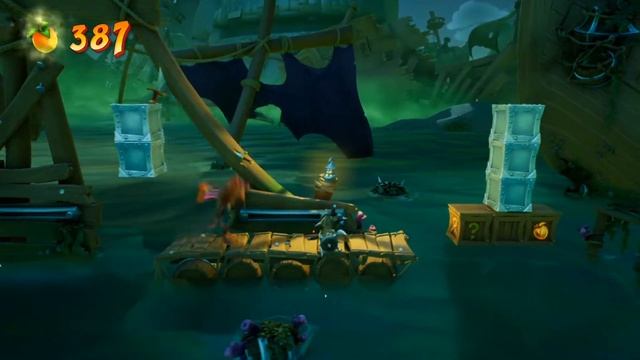 Crash Bandicoot 4 ? #5 ? Леска, крючок и грузило, Джетборд по имени Джетти (Все ящики и кристаллы) смотреть онлайн