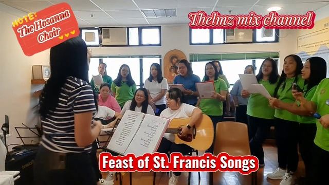 Feast of Saint Francis songs |Hosanna Choir cover|non copyright #Christian songs смотреть онлайн