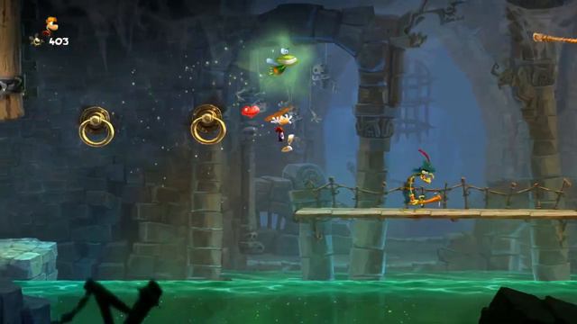 Walkthrough: Rayman Legends 100% - Once upon a Time смотреть онлайн